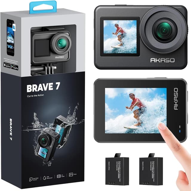 Detalle de AKASO Brave 7 Action Cam 4K