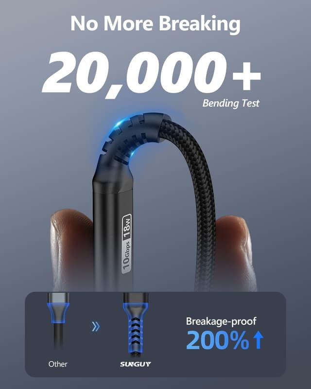 Thumbnail 5 de SUNGUY USB C Kabel 30 cm