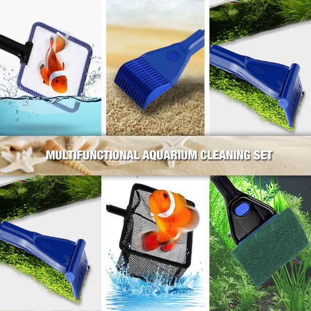 Detalle 2 de Aquarium Cleaning Kit 6 in 1 Glass