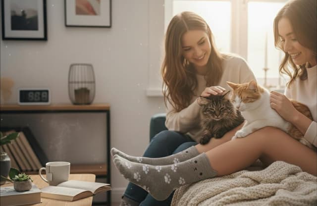 Thumbnail 4 de Jeasona cotton socks 5 pairs for size 4-9