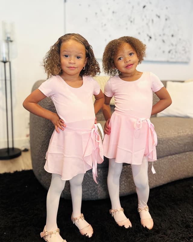 Detalle de Stelle Ballet Leotards for Girls Toddler Dance Dress Outfit Combo (Leotard, Skirt & Tights)