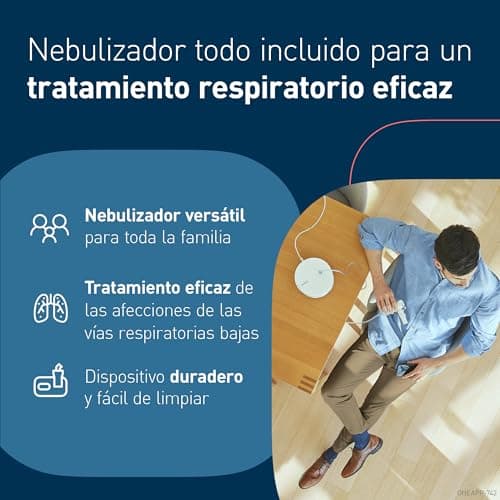 Thumbnail 2 de OMRON X105 Nebulizador Todo en Uno para Respiratorias 👶🧑