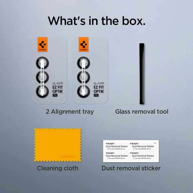 Thumbnail 7 de Spigen Glas.tR EZ Fit Pro Protector Cámara Samsung Z Fold 5