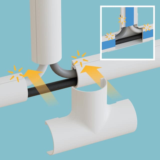 Thumbnail 6 de D-Line Kabelkanal 20x10mm Multipack