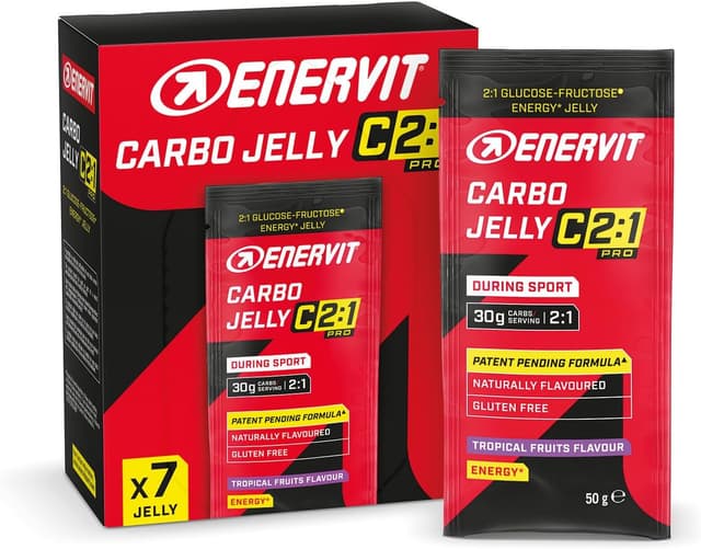 Imagen de Enervit Carbo Jelly C2:1PRO gel energetico 30 g 🍫 en OfertitasTOP