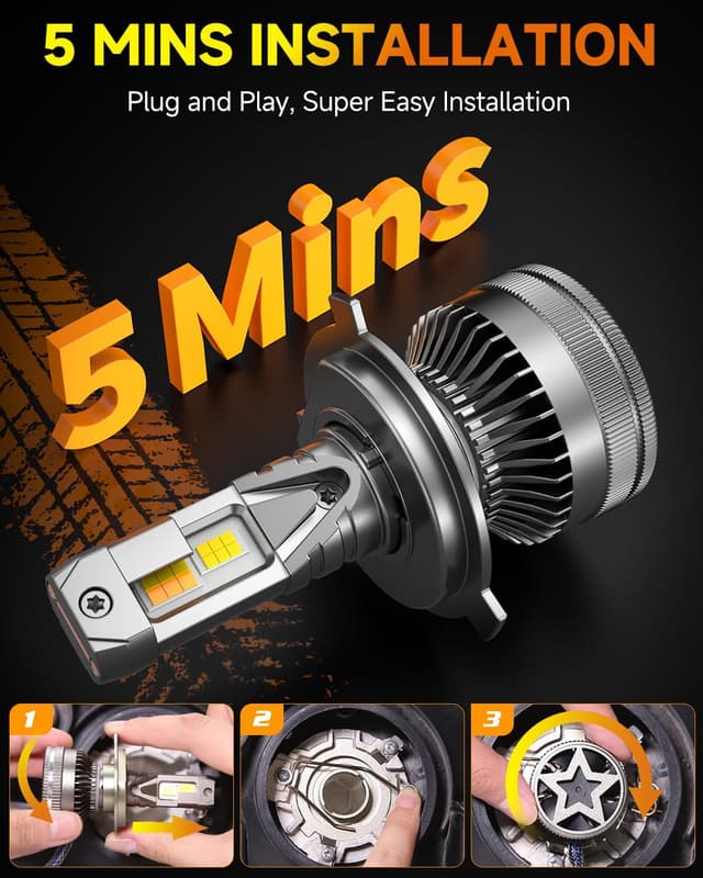 Thumbnail 5 de Termitor Smart H4 Light Bulb 75,000LM