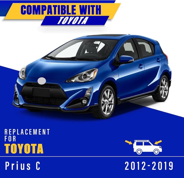 Thumbnail 4 de Toyota Prius C 3‑Piece Wiper Set 28"/14"/8"