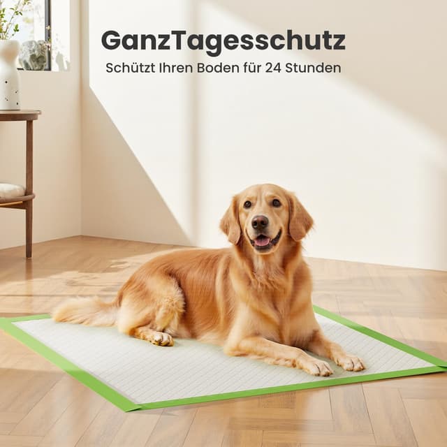 Detalle de Gardner Pet Welpenunterlagen 70x85 cm – 30 super saugfähige Welpen-Pipi-Unterlagen