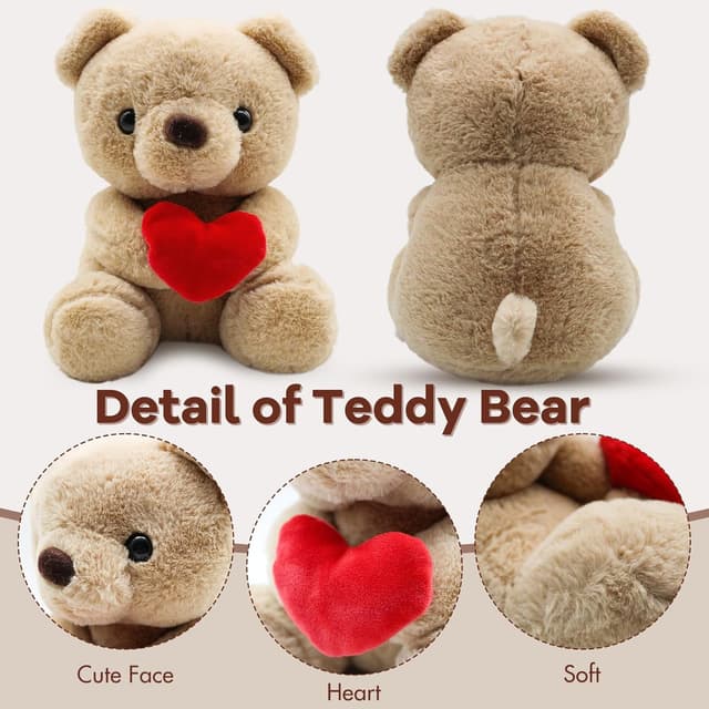 Detalle de QIGEEKU Teddybär 25 cm