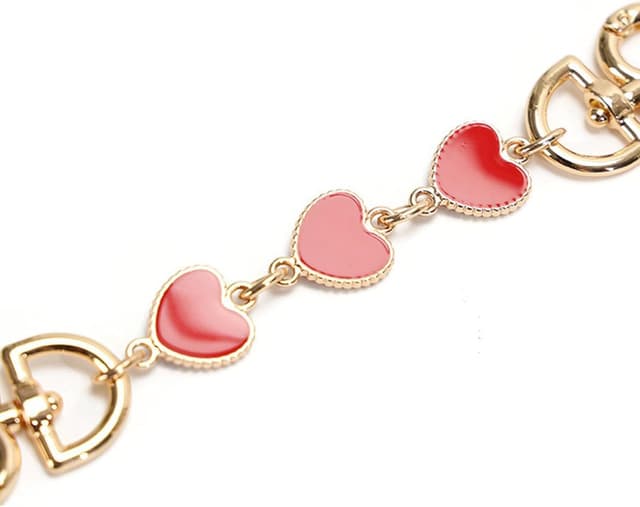 Thumbnail 2 de jiesinlov Bag Extender Chain 17cm Heart-Red ❤