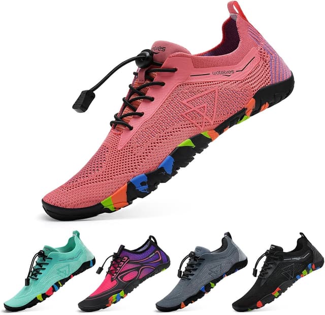Detalle de WateLves Chaussures de bain et d’eau antidérapantes pour femmes et hommes (tailles 36 à 48)