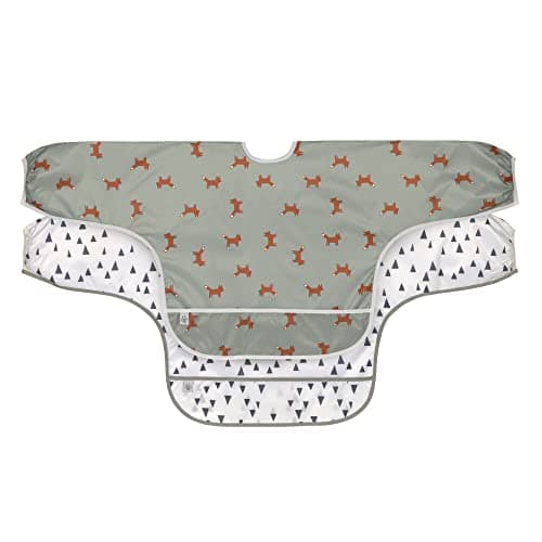 Imagen de LÄSSIG Baby Little Forest Fox baberos manga larga (2 uds.) 🧣 en OfertitasTOP
