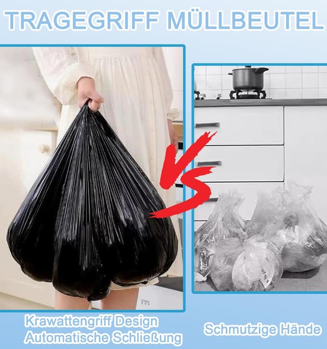 Thumbnail 6 de Kleine Müllbeutel 10 l mit Zugband