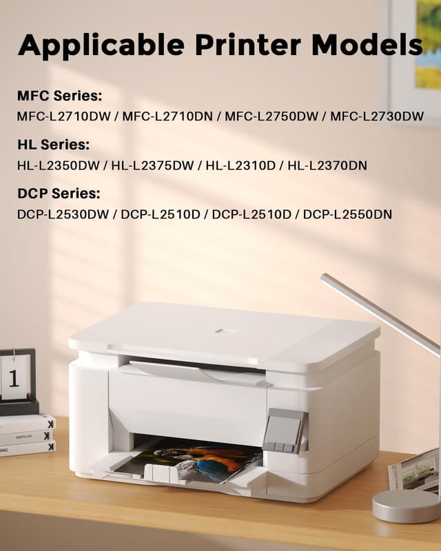 Detalle 2 de colorfly TN2420 kompatibler Toner (4er-Pack) für Brother TN-2420/TN-2410