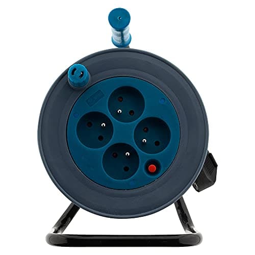 Detalle 2 de Zenitech Carrete doméstico 15 m 3G1 mm² Azul