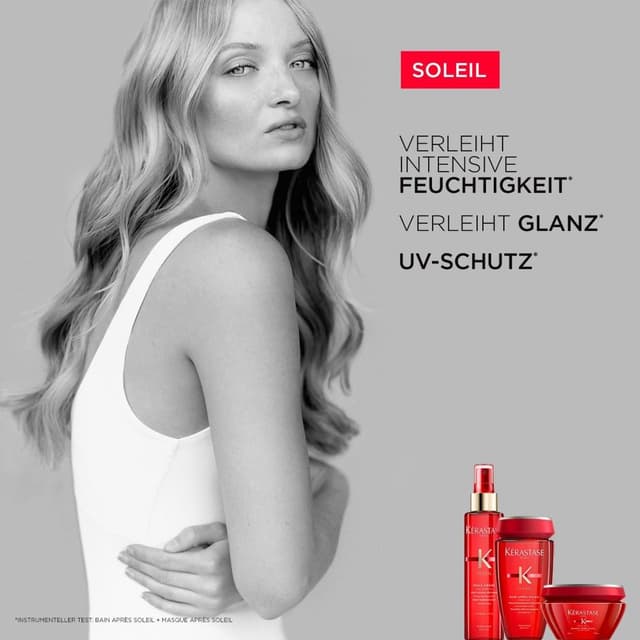 Detalle de Kérastase Bain Après-Soleil Soleil Shampoo mit Sonnenschutz (250 ml) für alle Haartypen
