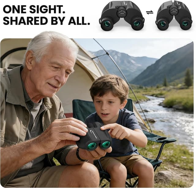 Thumbnail 4 de Aurosports 10x25 Kompaktfernglas 10× Vergrößerung