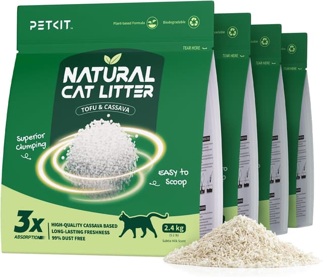 Imagen de PETKIT Upgraded Cassava Cat Litter 9.6KG en OfertitasTOP