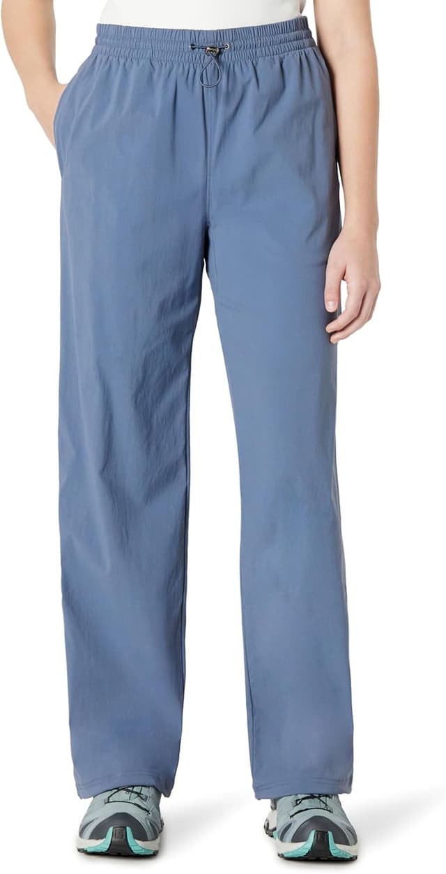 Detalle 2 de Amazon Essentials Donna pantaloni da trekking tecnici idrorepellenti a vita alta con fit rilassato