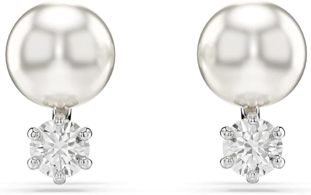 Thumbnail 1 de Swarovski Matrix anillo cóctel perla blanca