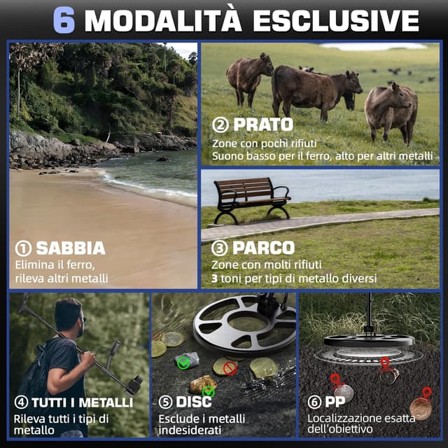 Thumbnail 3 de DR.ÖTEK Metal Detector Professionali 25 cm