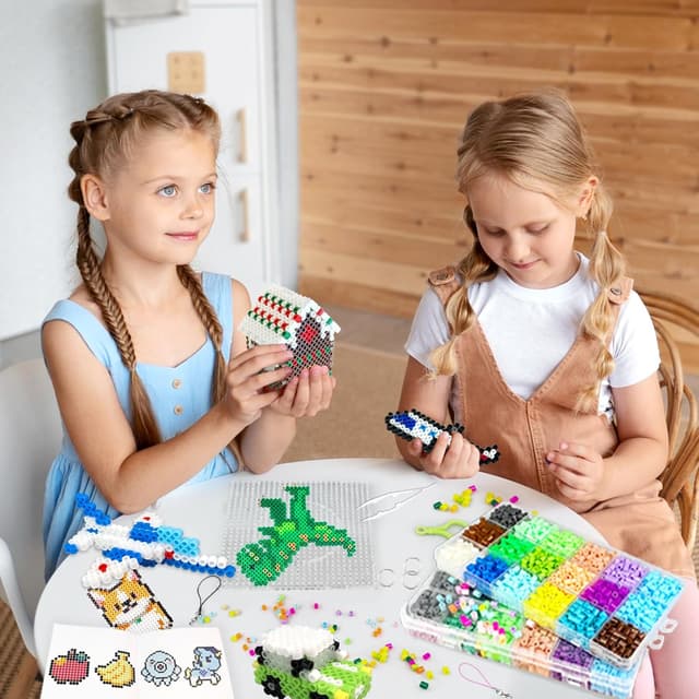 Detalle 2 de KIFHCMPR Bügelperlen Set 72 Farben, 5 mm