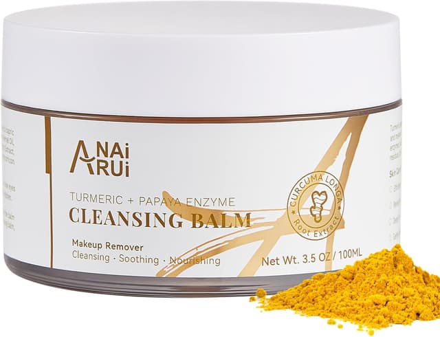 Imagen de ANAiRui balsamo detergente con papaya e curcuma per viso: struccante, peeling delicato e pelle più liscia en OfertitasTOP