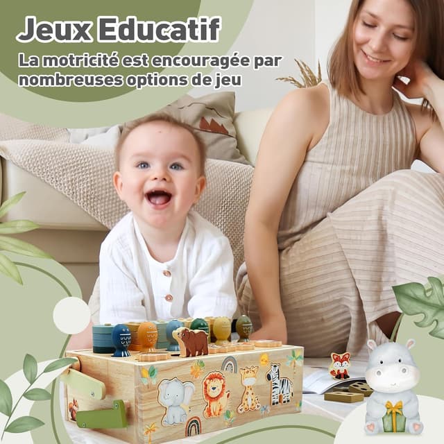Thumbnail 4 de Almaxi Jouet Enfant 9 en 1 Montessori