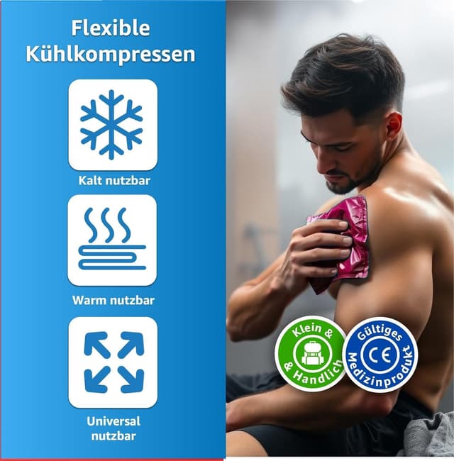 Detalle de Kühlpacks Set 29x12 cm Timo Kühlpads
