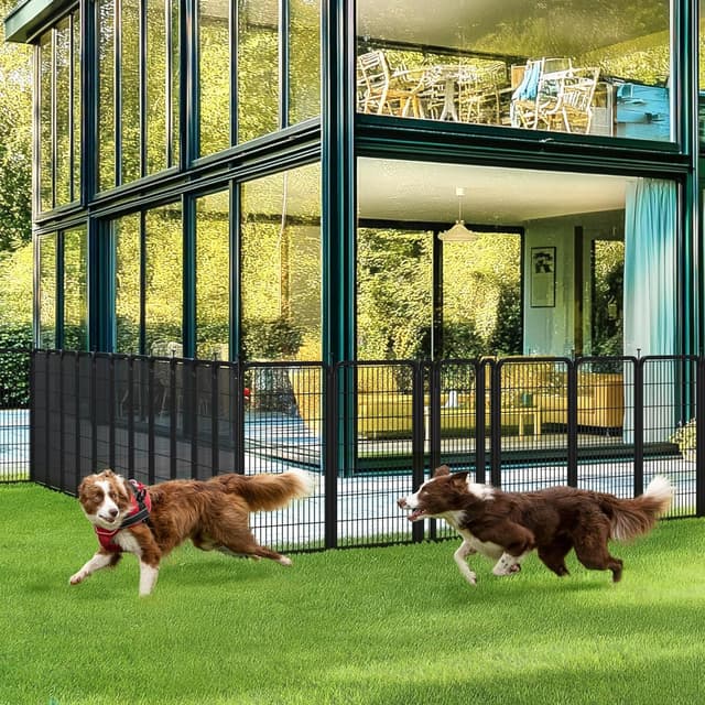 Thumbnail 1 de Yaheetech Dog Pen 100cm 6-panel playpen for dogs