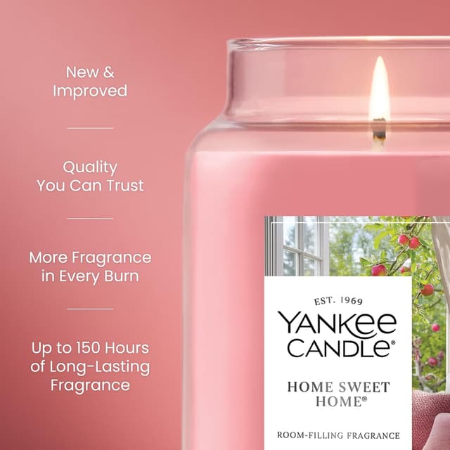 Thumbnail 2 de Yankee Candle Home Sweet Home 22oz Jar 🕯