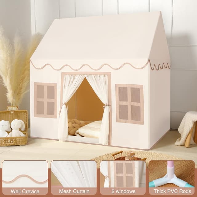 Thumbnail 4 de Wilwolfer Tente de Jeu Enfants Maison de Jeu