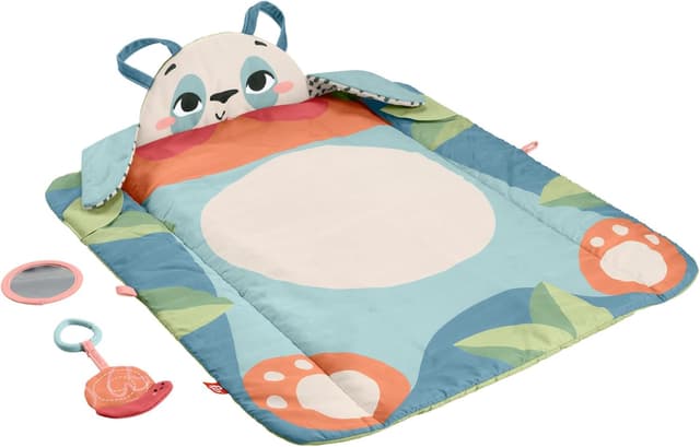 Detalle de Fisher-Price Planet Friends Alfombra Panda 3 en 1 🌟