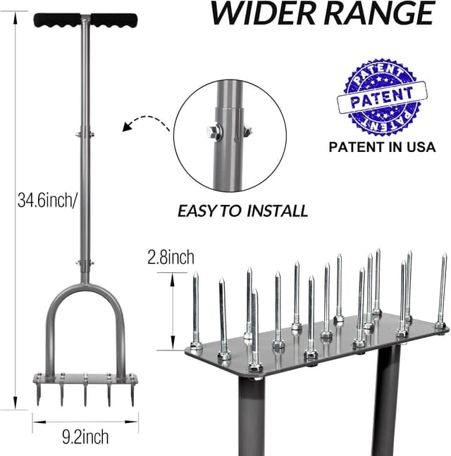 Detalle 2 de Walensee Lawn Aerator Spike Manual