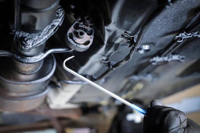 Detalle de BGS 8440 Auspuffgummi-Haken-Satz (2-tlg.) – zum Montieren und Demontieren von Auspuffgummis