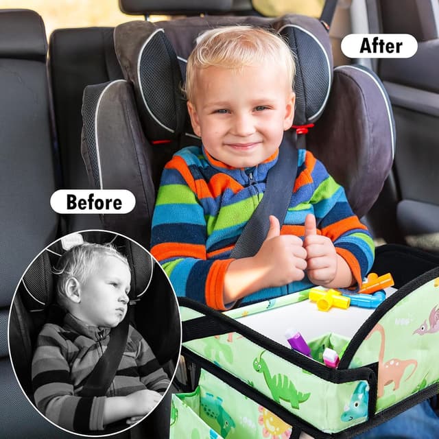 Detalle 2 de WENRENER kids travel tray for car seats
