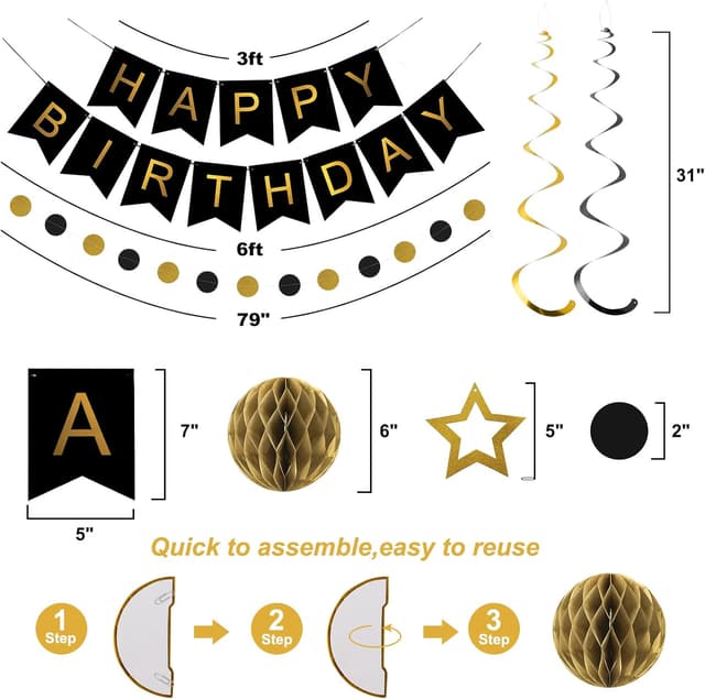 Thumbnail 6 de Meowtastic Birthday Decorations Banner with Stars ๐