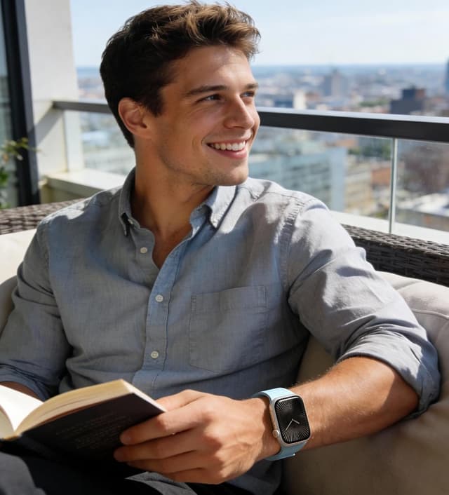 Thumbnail 6 de Nereides magnetic silicone watch band 42mm