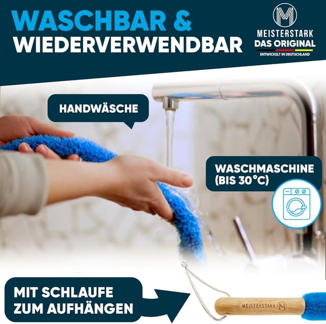 Thumbnail 4 de DIE ORIGINAL Heizungsbürste lang 115 cm Heizkörperbürste