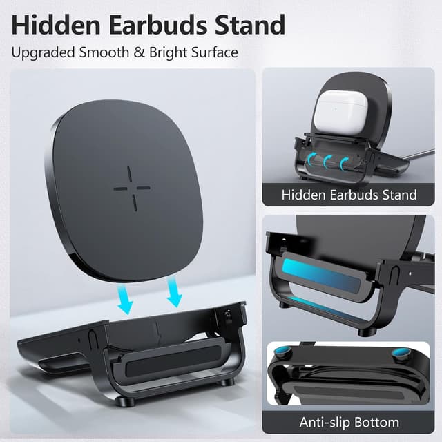 Thumbnail 3 de Beeasy Wireless Charger Stand 15W