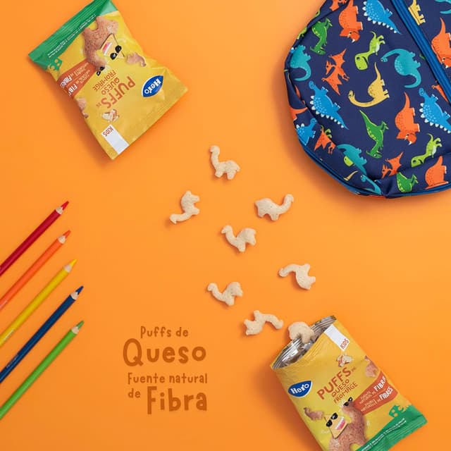 Thumbnail 5 de Hero Baby Puff Snack de Queso 12x12g 🍪