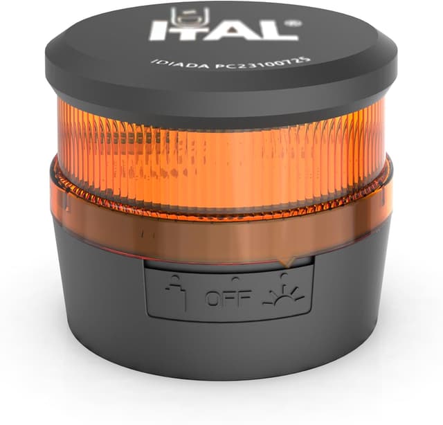 Detalle de Ital Neoway V16 – Lumière d’urgence pour voiture à fixation magnétique et géolocalisation DGT 3.0