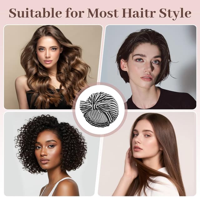 Thumbnail 4 de HAGOT Bonnet de Douche Femme Imperméable Doublé