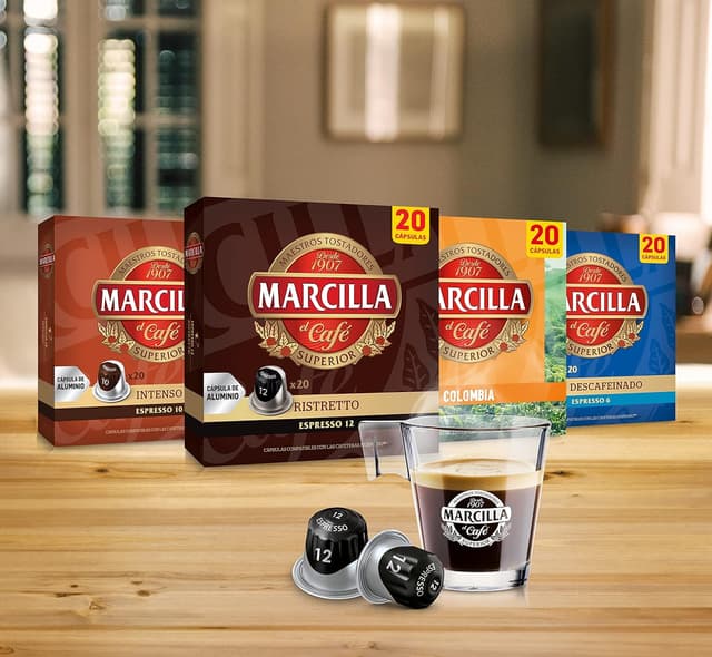 Thumbnail 6 de Marcilla Café Cápsulas Intenso para Nespresso ☕️ - 40 unidades