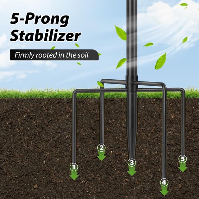 Thumbnail 5 de Bird Feeders Hanging Station 196cm