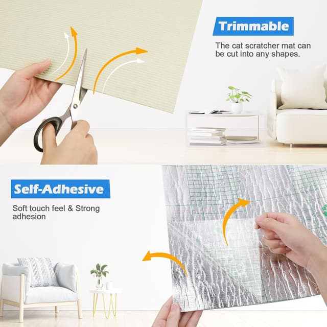 Thumbnail 2 de Fentar Kratzmatte 200Ă40 cm Kratzschutz đ