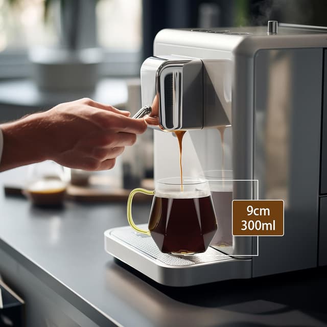 Detalle 1 de ANZHAN verres à café borosilicaté 300 ml