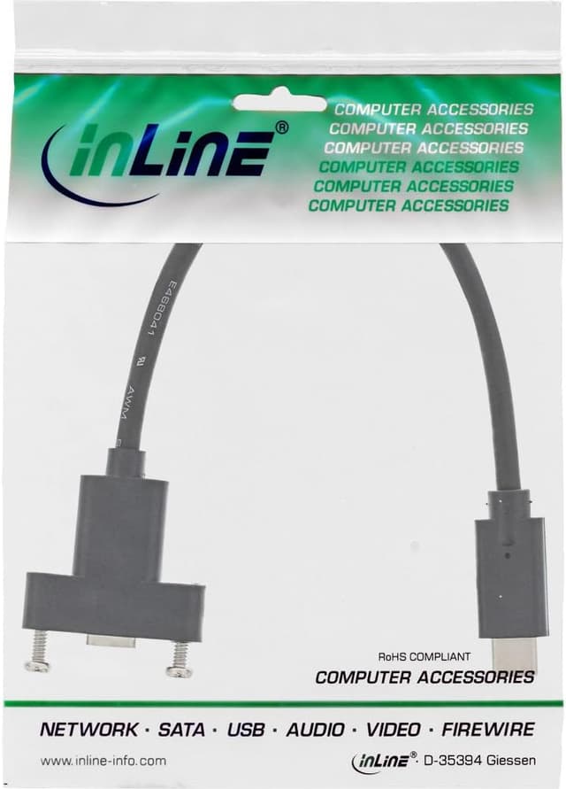 Thumbnail 1 de InLine 33441G USB 3.1 Adapterkabel 0,2 m