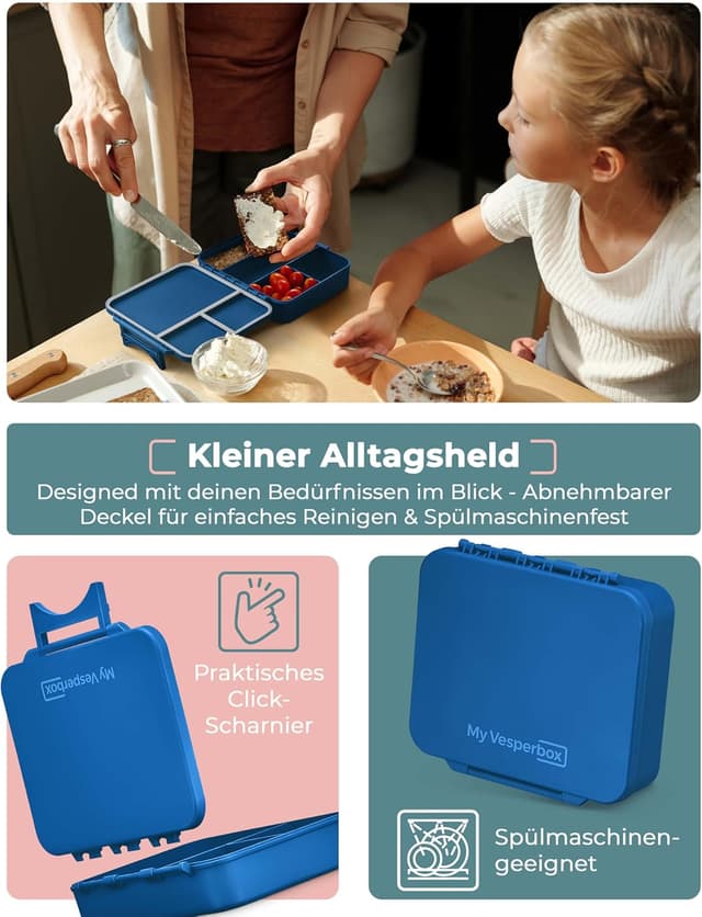 Detalle 2 de My Vesperbox Liv Brotdose fĂŒr Kinder đ±