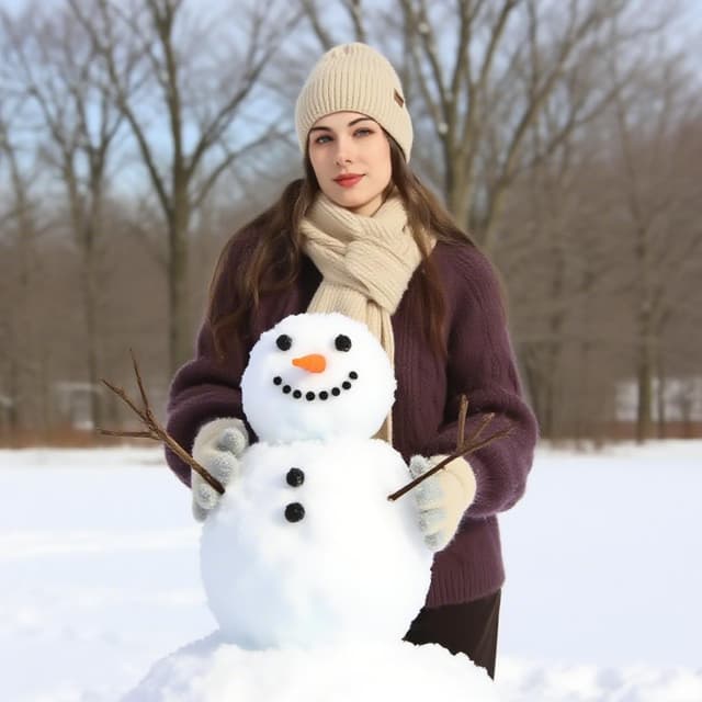 Thumbnail 3 de Fayscingo 3 Pieces Women Hat Scarf and Gloves Set